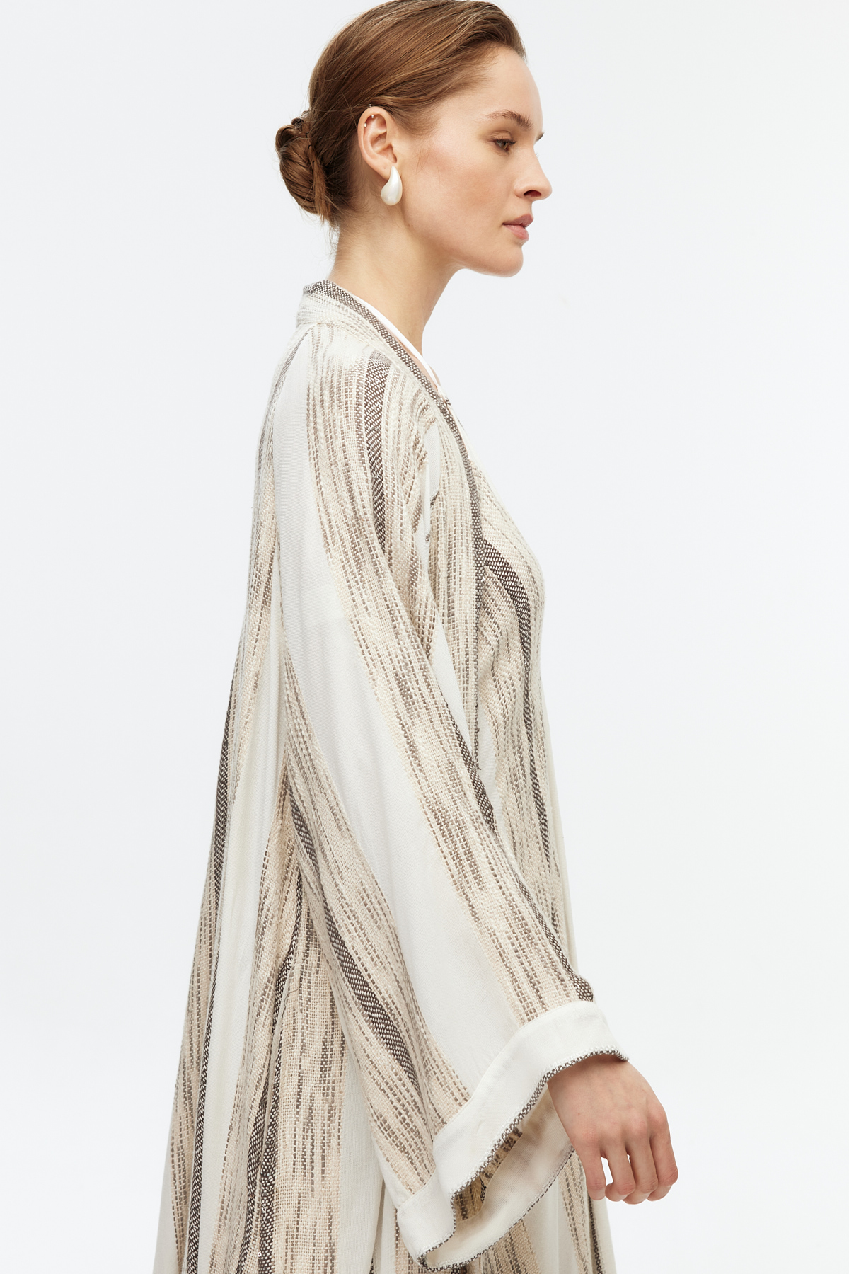 Kușaklı uzun kimono 6