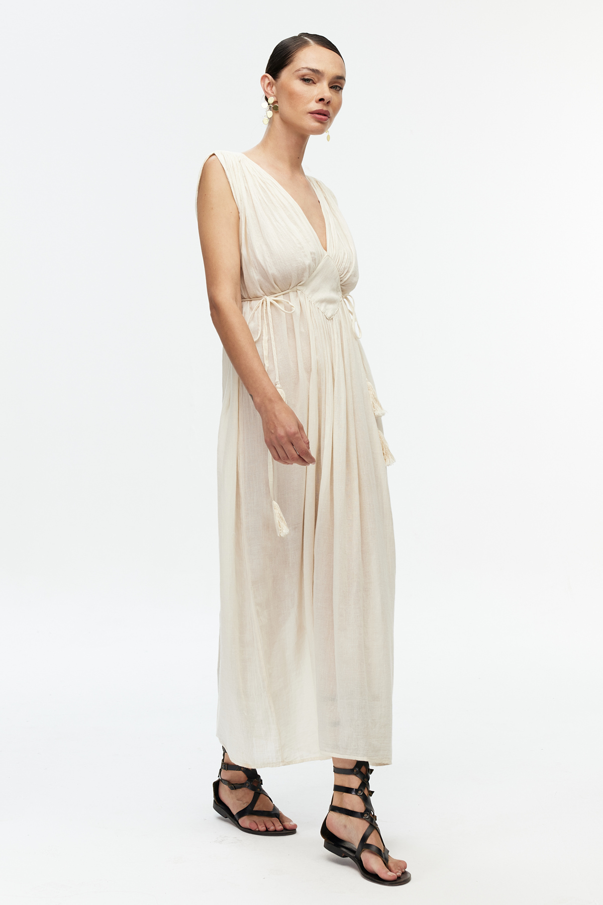 Luméa maxi cotton elbise 4