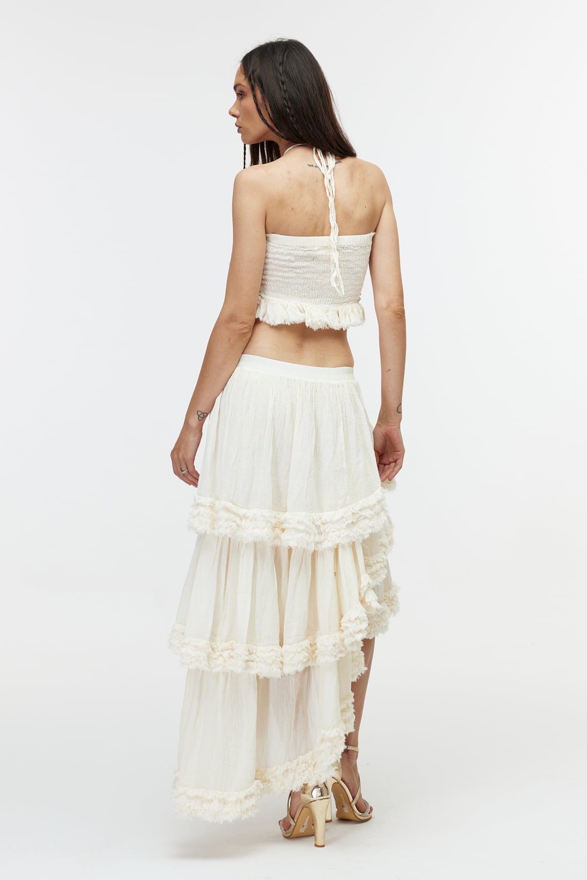 Cotton ekru bolero 4
