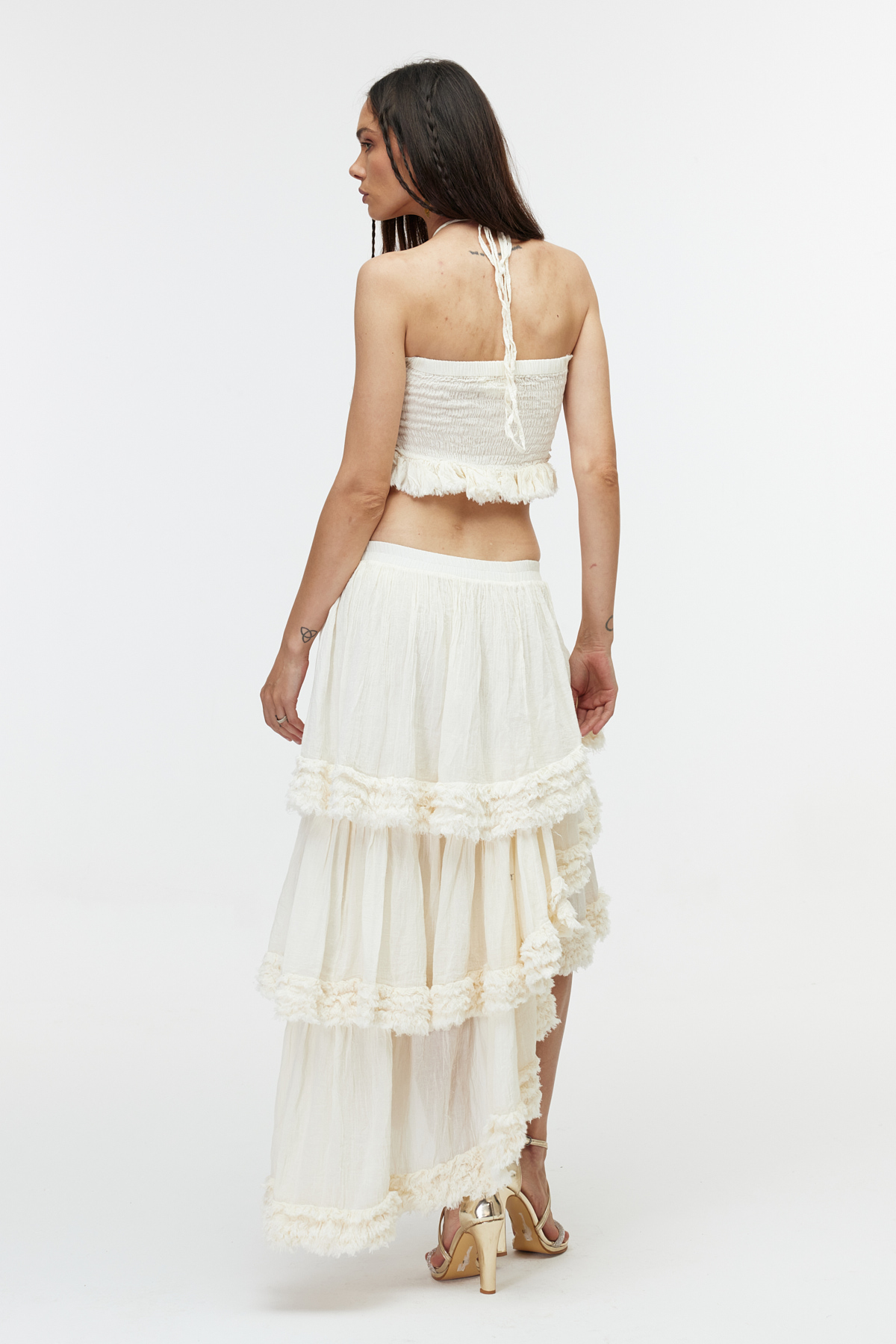 Cotton ekru bolero 5